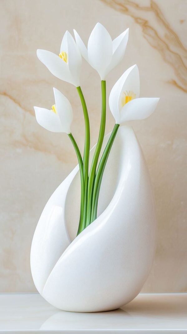 سباثي مطبّع (Variegated Peace Lily) - Image 4